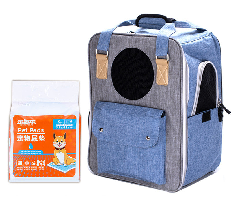Outdoor Portable Summer Breathable Large-Capacity Canvas Backpack Space Capsule