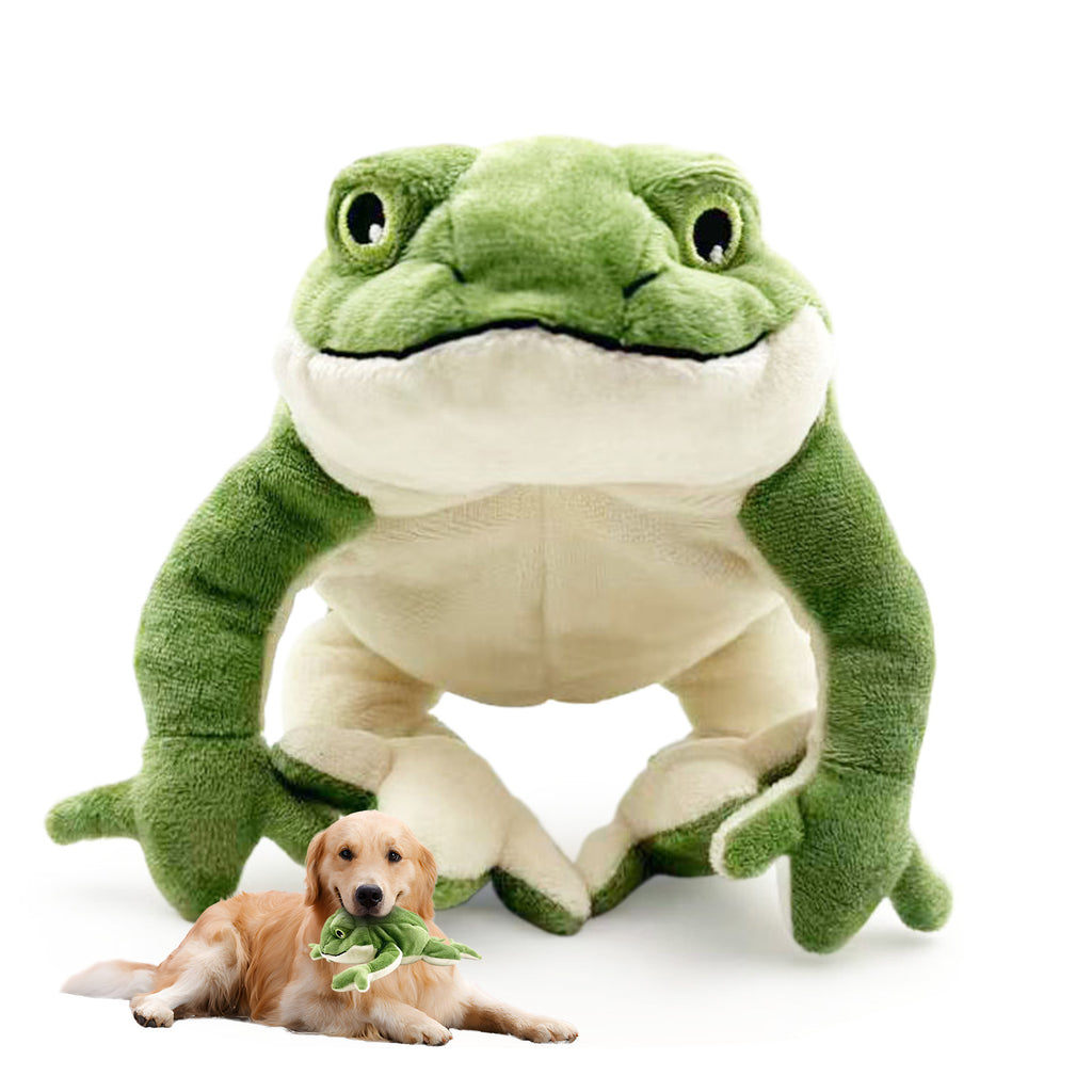 Hot-Selling Pet Plush Toys Sound And Bite-Resistant Companionship Golden Retriever Magic Fight Teddy Dog Toys New Doll