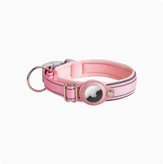 Pet Adjustable Reflective Collar, Non-Neck-Binding Nylon Collar, Medium