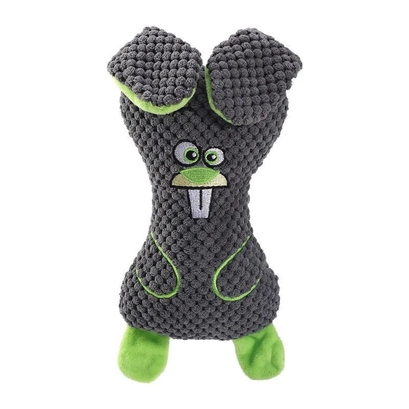 Plush Squeak Dog Toy With Animal Shapes