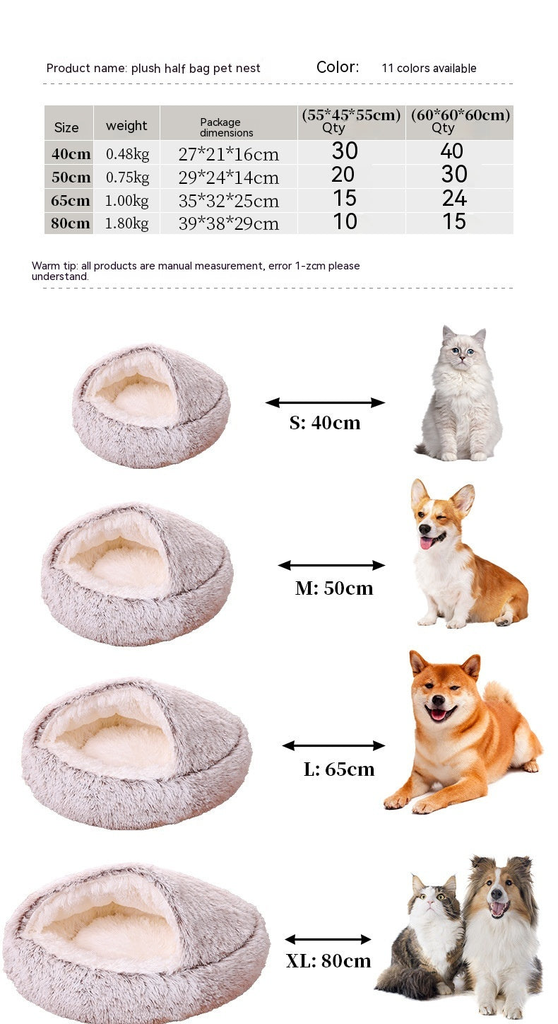 Waterproof Dog Kennel Warm Room Semi Enclosed