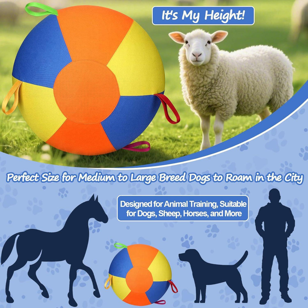 Inflatable PVC Pet Play Ball