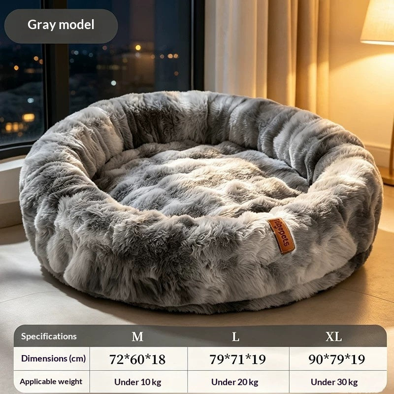 Detachable And Washable Warm Dog Bed
