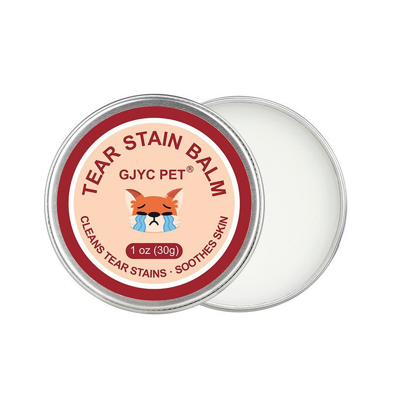 Pet Eye Tear Stain Discharge Remover Gentle Eye-Cleaning Balm Thats Mild And Non-Irritating To The Eyes