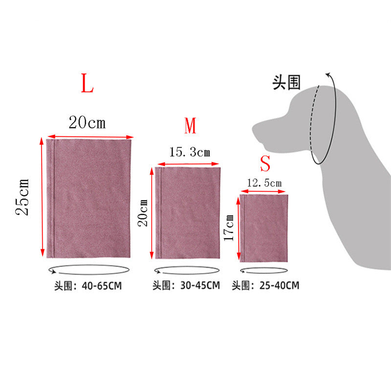 Dog Ear Cover For Noise Reduction And Grooming