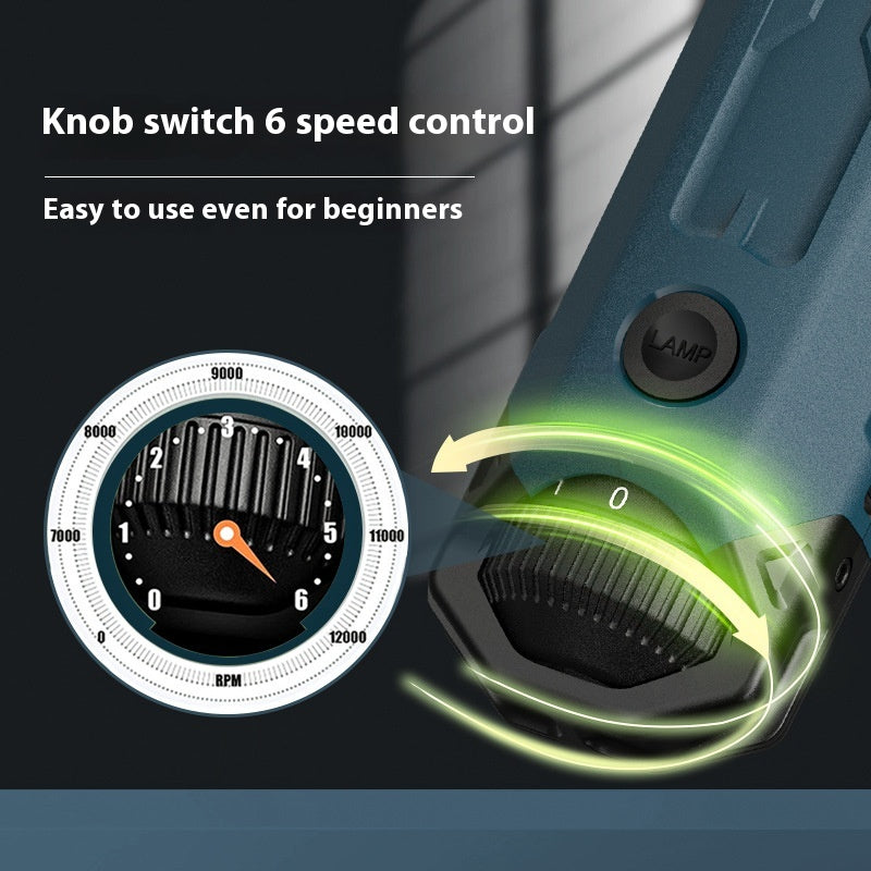 Automatic Six-Speed Pet Nail Piercing Device With LED