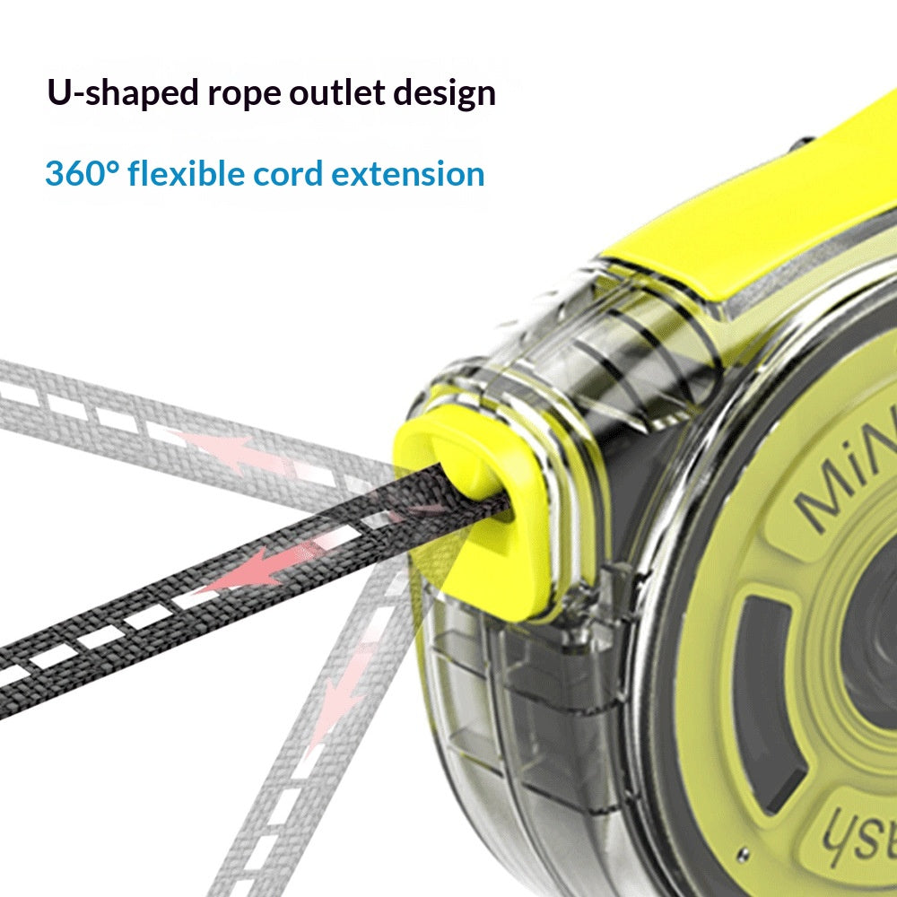 Ultra-Light Rainbow Automatic Retractable Pet Leash