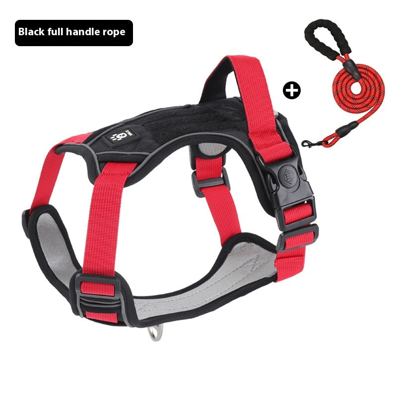 Vest-Style Dog Harness For Medium And Large Dogs Walking