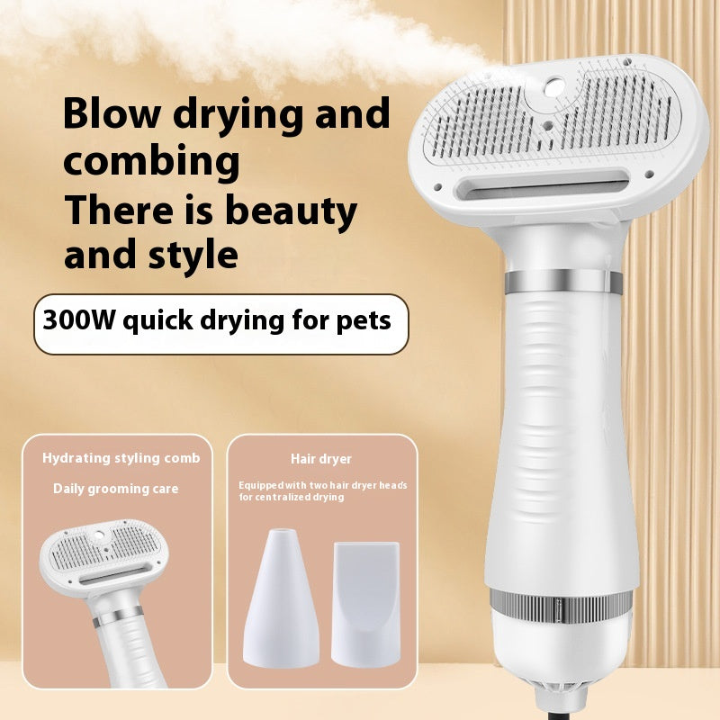 Pet Air Dryer Hair Blowing Artifact Hot Spray Integrated