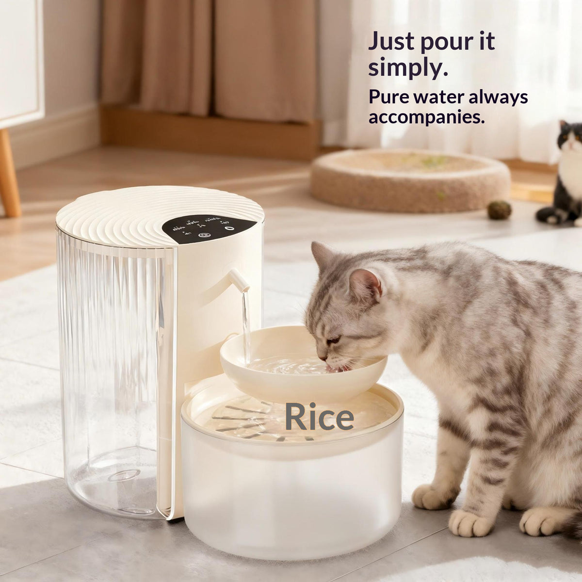 Smart Constant-Temperature 3L Pet Water Fountain