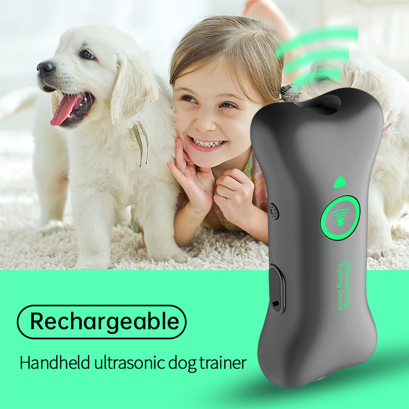 Portable Ultrasonic Anti-Bark Dog Repellent Trainer