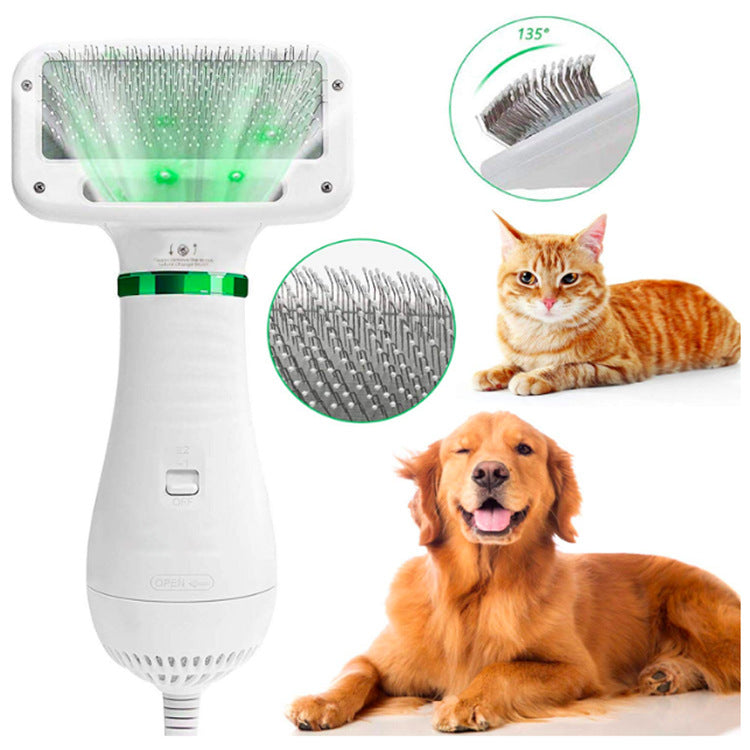 Electric Pet Hair Dryer And Comb