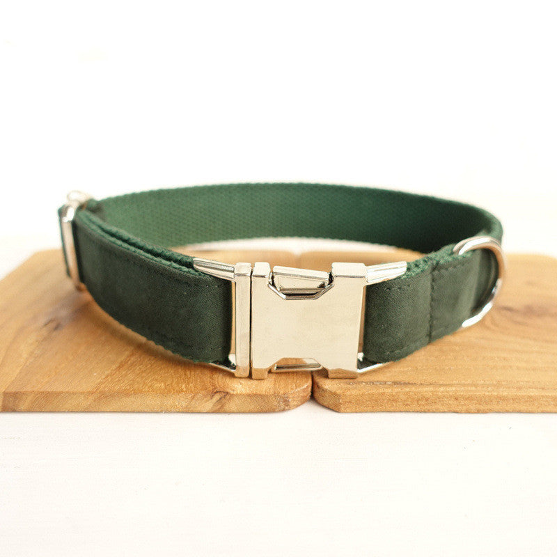 Pet Collar Bow Traction Set