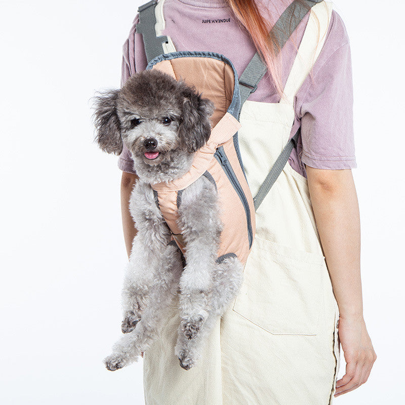 Pet Outing Carrying Strap Chest Backpack