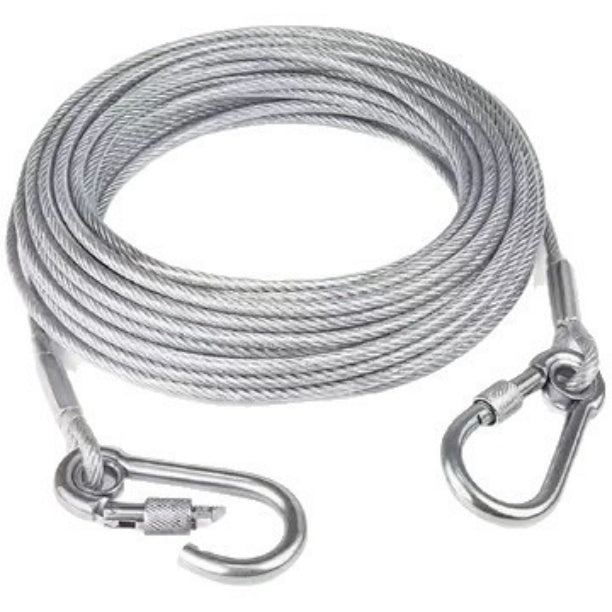 Cross-Border Bestseller Extended Dog Leash Stainless Steel Dog Chain