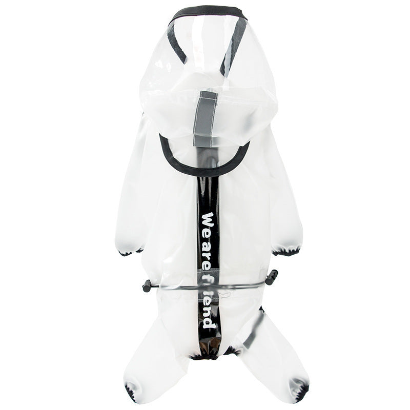 Upgraded Four-Legged Waterproof Dog Raincoat