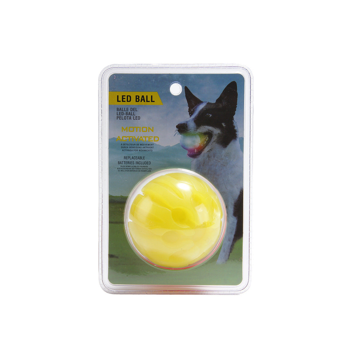 LED Glowing Dog Biting Ball