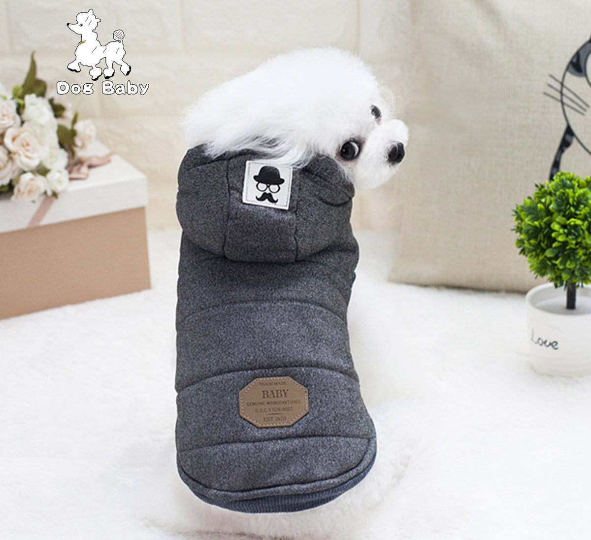 Teddy Pet Clothing Two-Leg Cotton-Padded Clothes