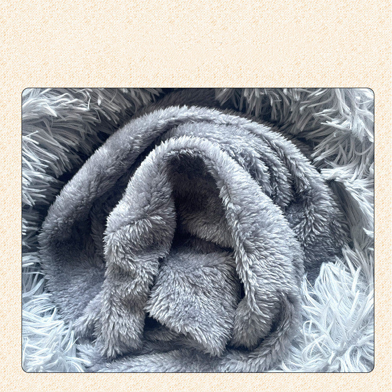 Pv Plush Pet Sleeping Bag In Autumn And Winter