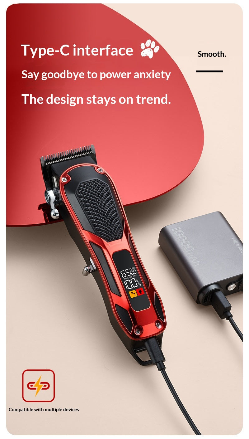 High-Power Low-Noise Pet Clipper For Large Dogs