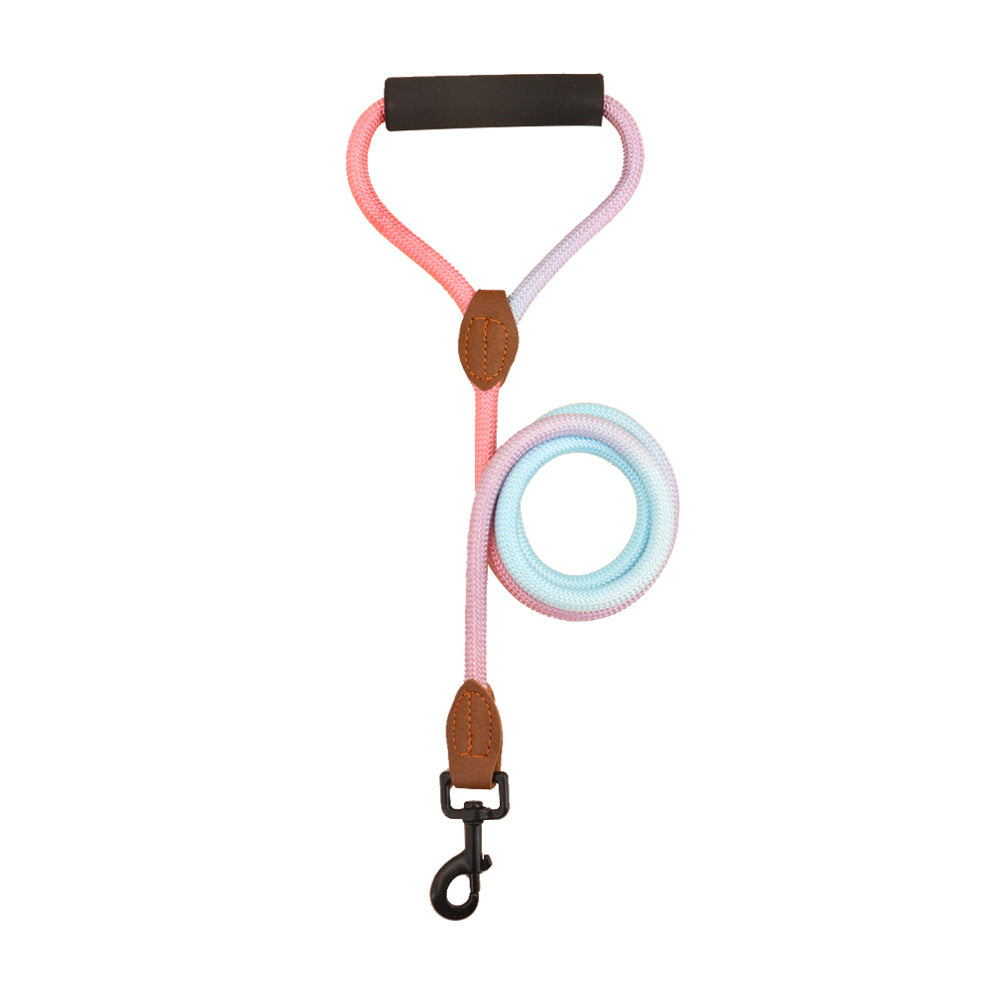 Dog Hand Holding Rope Hand-Holding Hand Holding Rope Type Dog Dog Leash Round Rope Pet Supplies