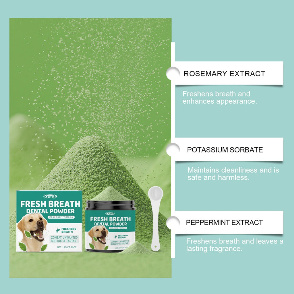 Dog Teeth Cleaning Powder