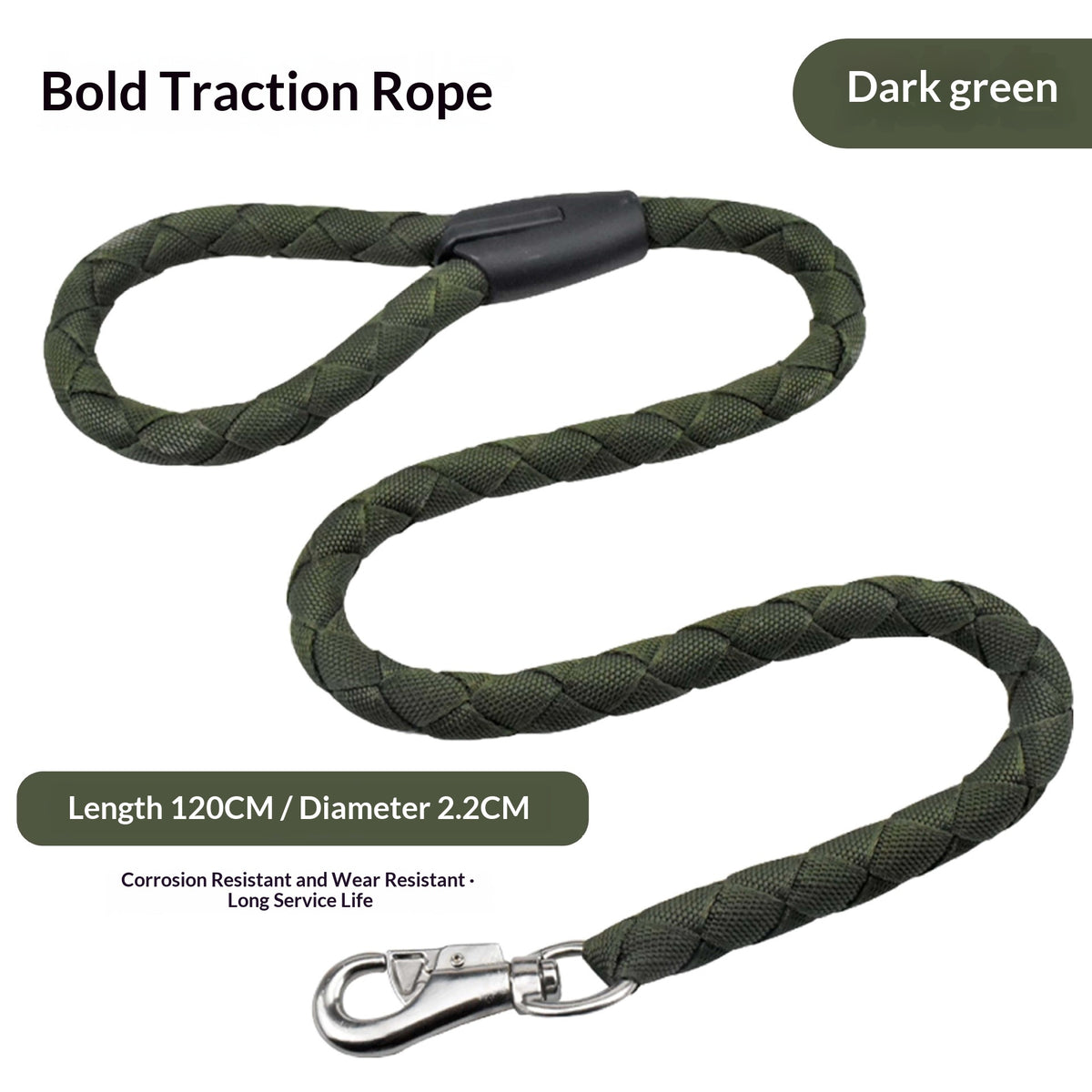 Thickened Dog Leash for Medium to Large Breeds