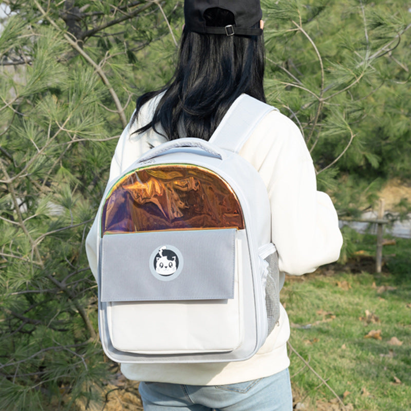 Going Out Portable Space Capsule Pet Large-Capacity Backpack