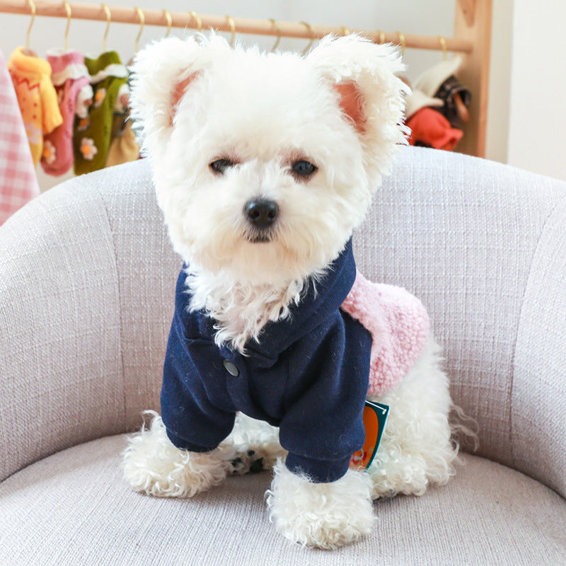 Warm Two-Legged Pet Hoodie