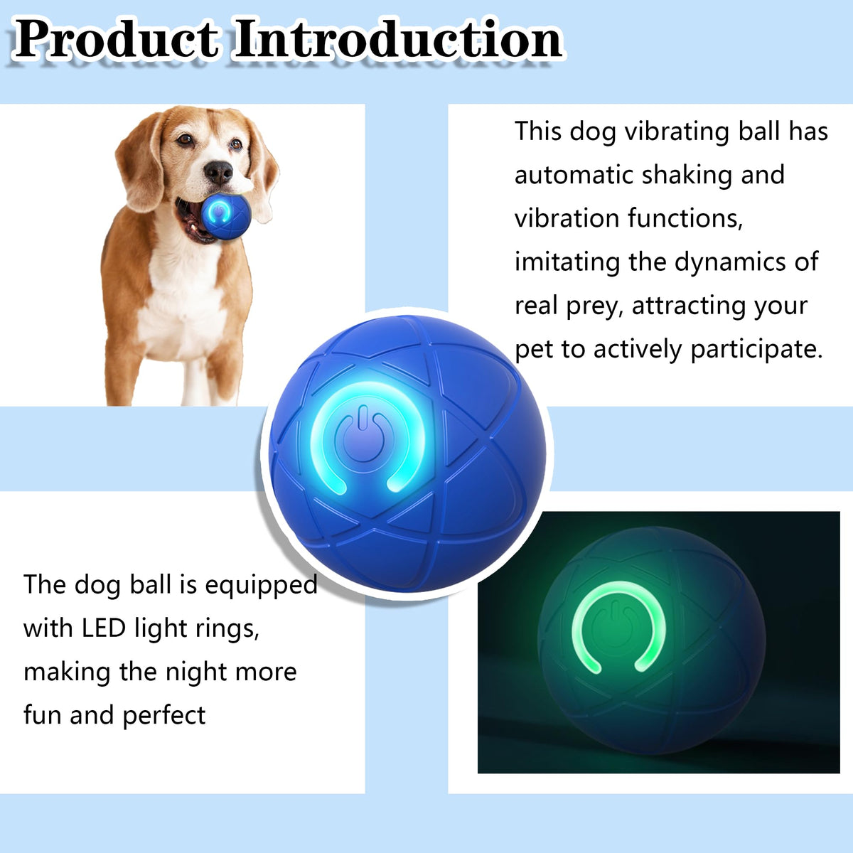 Smart Jumping Interactive Dog Ball