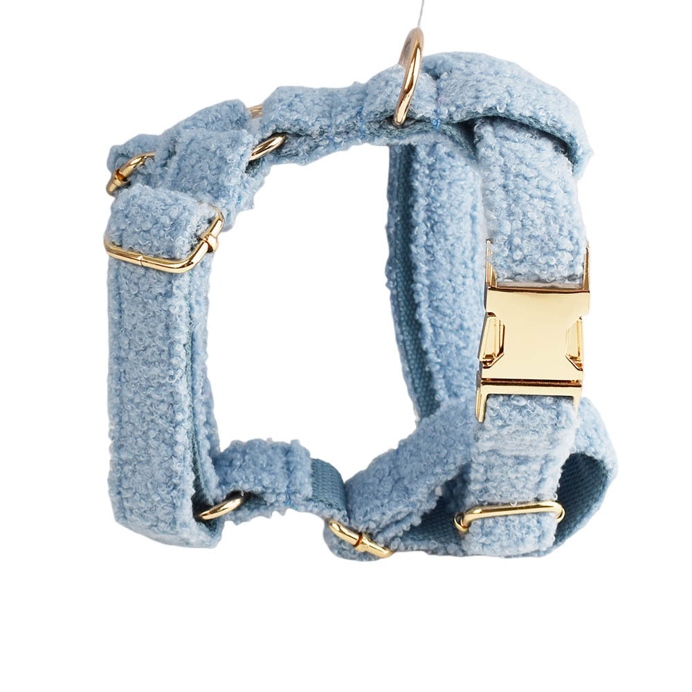 Blue Teddy Bear Dog Collar
