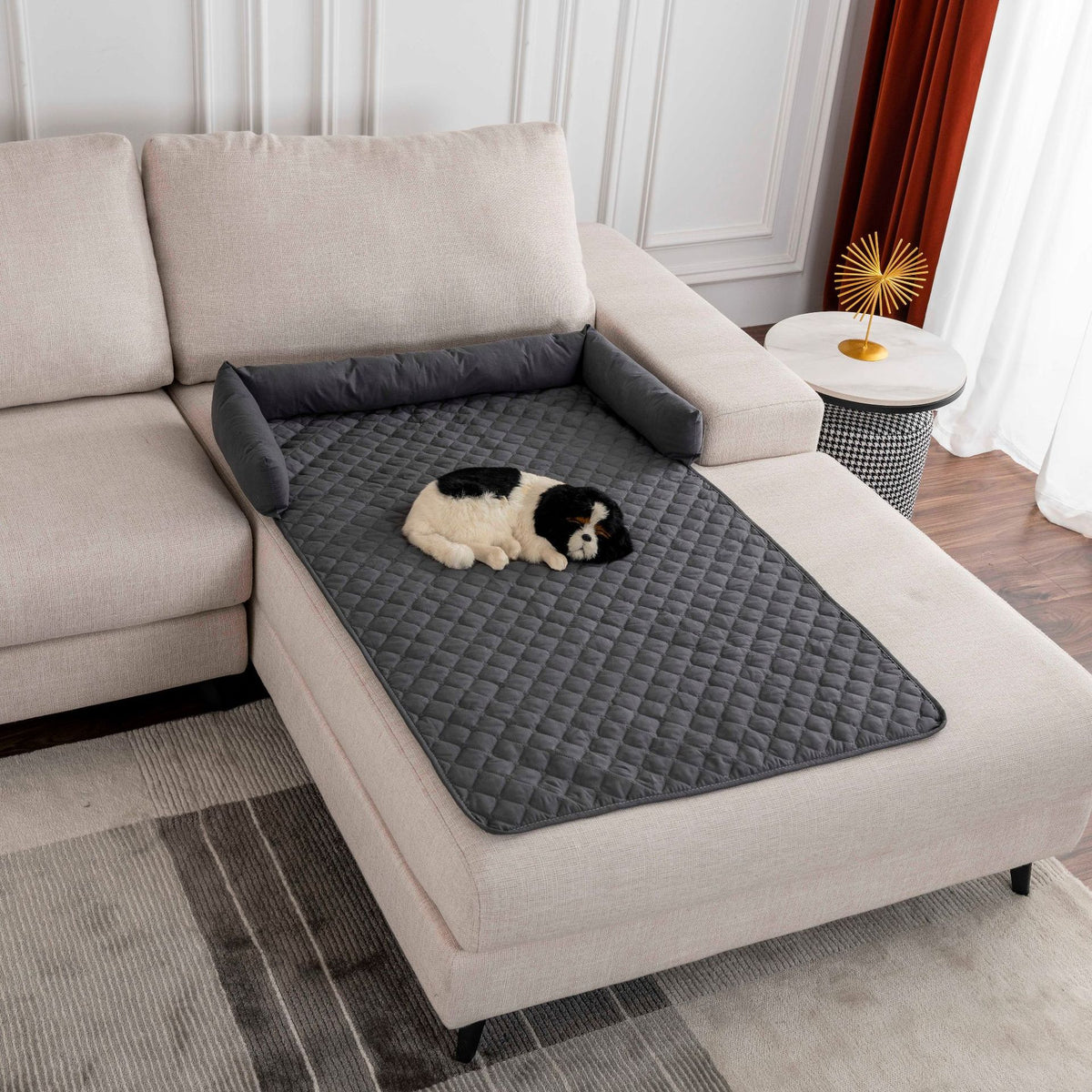 Anti-Dirty Waterproof Ultrasonic Cotton Dog Mat