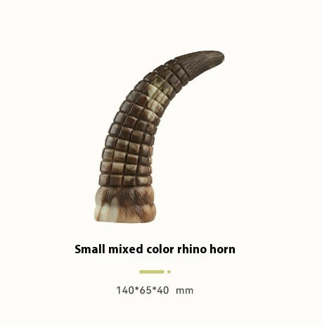 Dogs Bite And Chew On Ox Horns To Grind Their Teeth