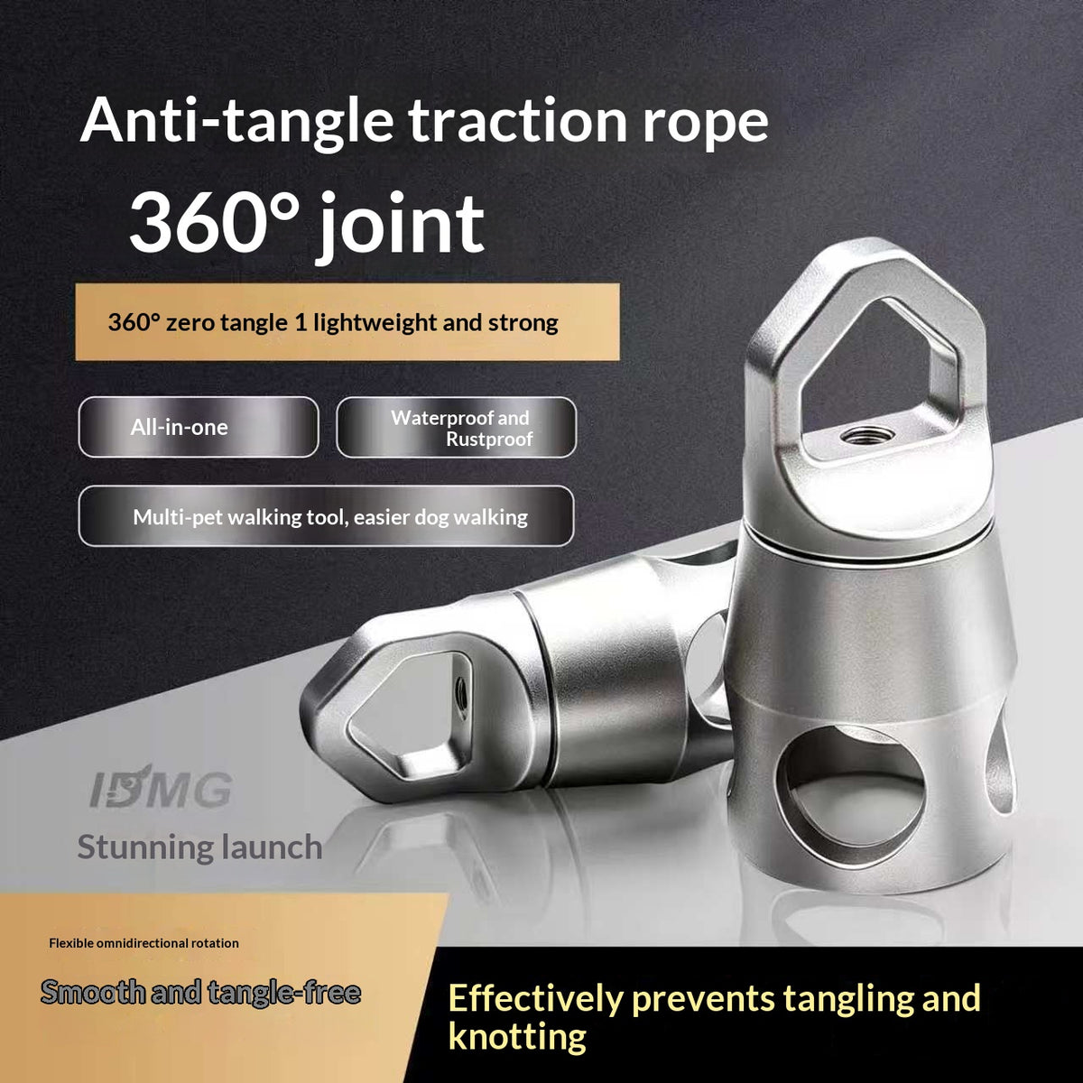 Anti-Tangle Swivel Joint