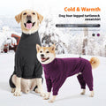 High-Collar Warm Polar Fleece Dog Coat