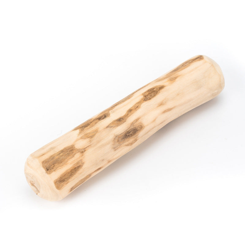 Natural Coffee Wood Pet Dog Bite Toy
