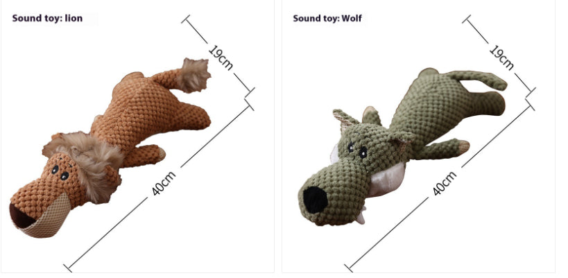Dog Plush Toy Interactive Molar Teeth Cleaning