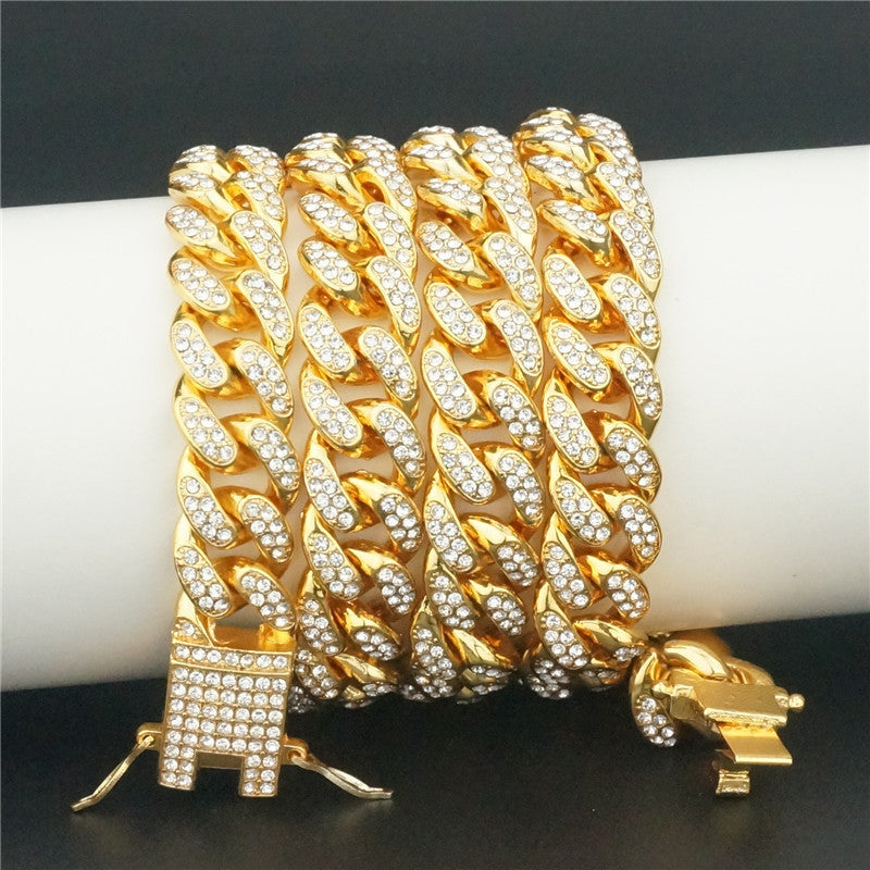 Hip Hop Alloy Pet Collar