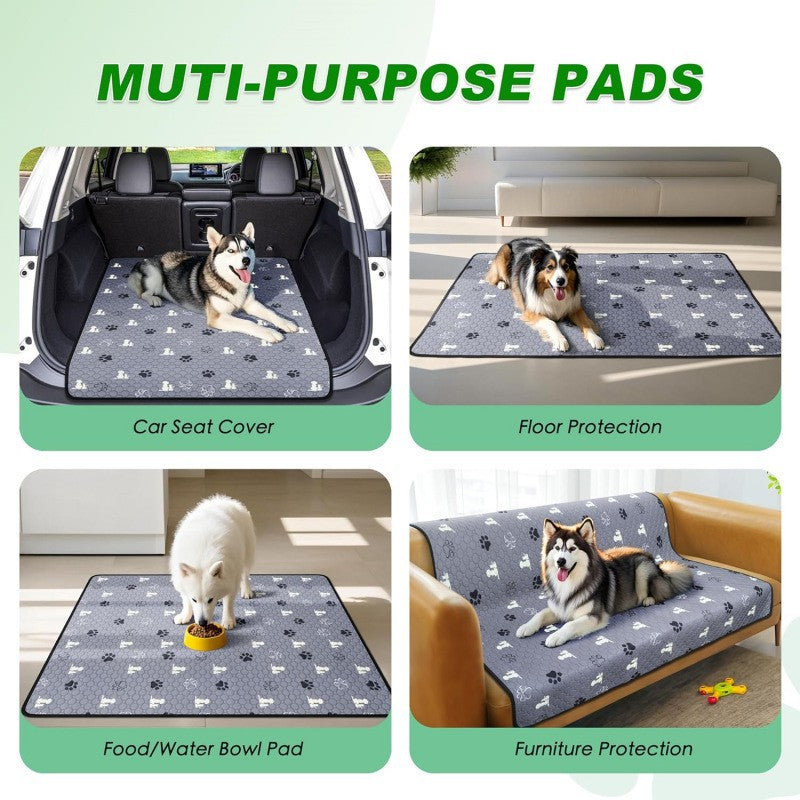 Pet Pee Pads Are Machine-Washable And Reusable