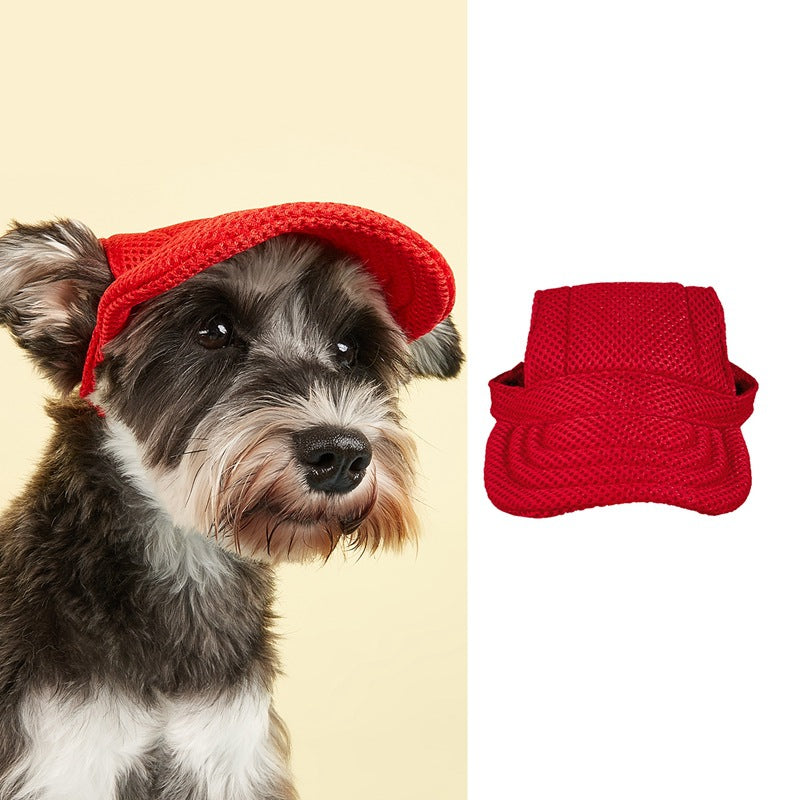 Sporty Dog Baseball Cap Sunshade