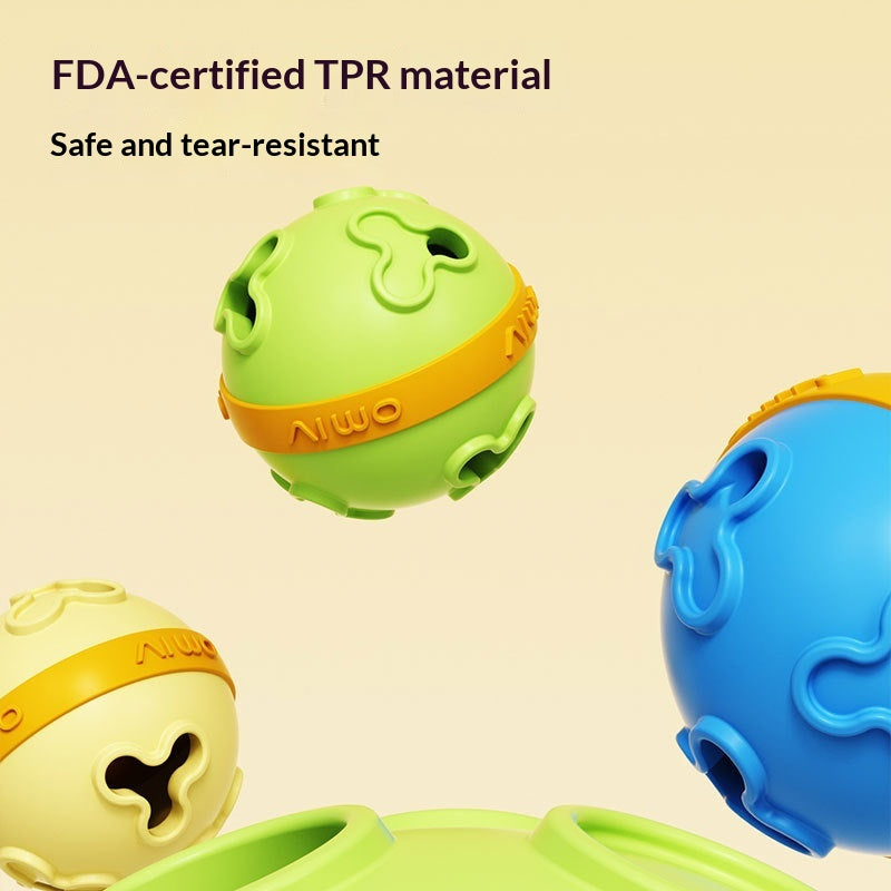 Three Leaf Leakage Ball Dog Toy