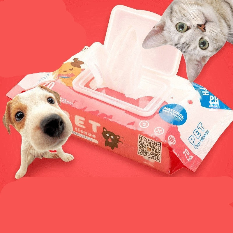 Pet Cleaning Wet Wipes
