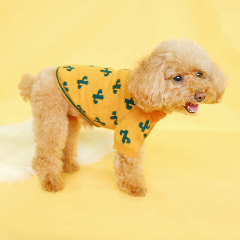 Autumn And Winter Sweater Warm Thick Pet Clothing