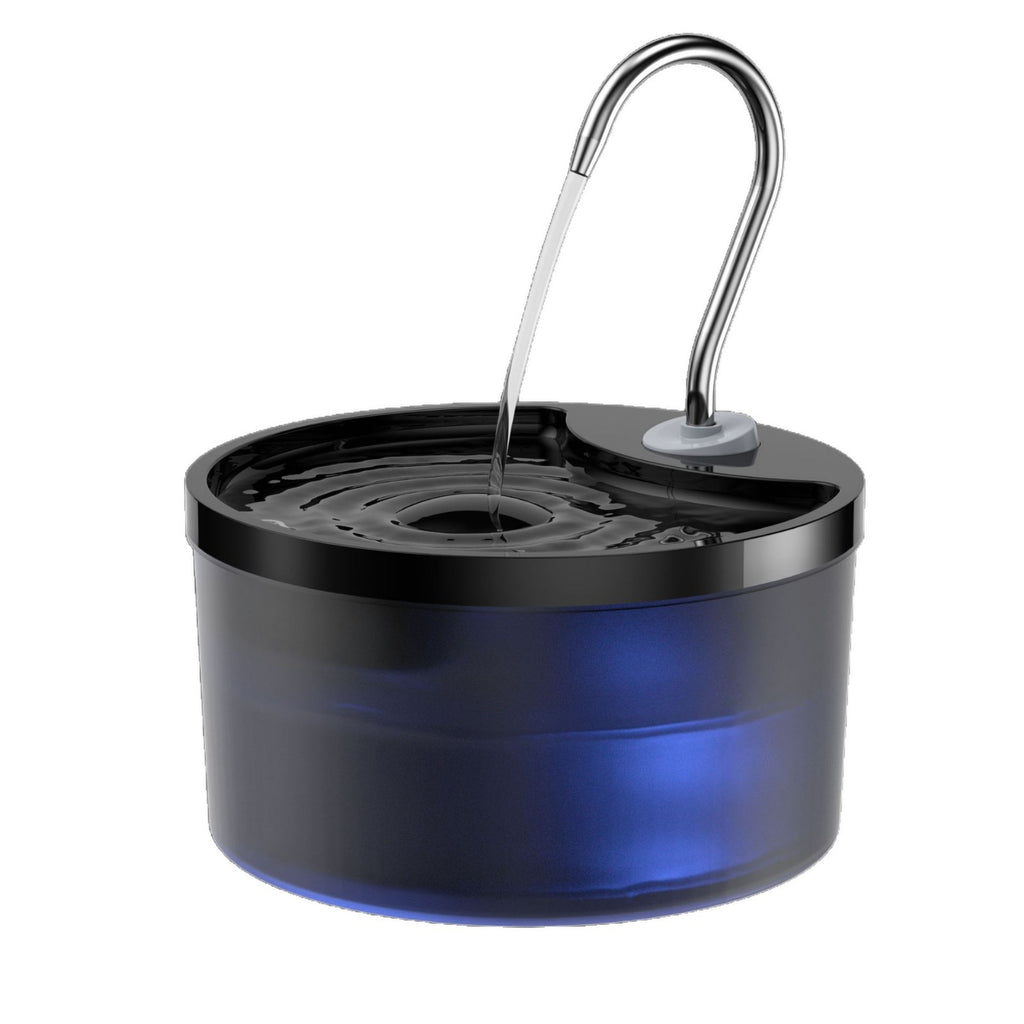 Smart Self-Circulating Filtered Pet Water Fountain That Operates Quietly
