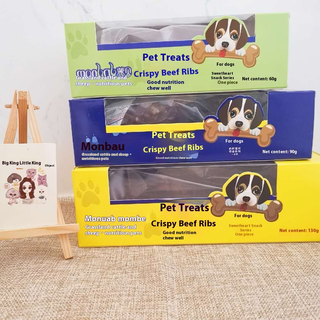 Dog Snacks Molar Long Lasting Beef Marrow Bone