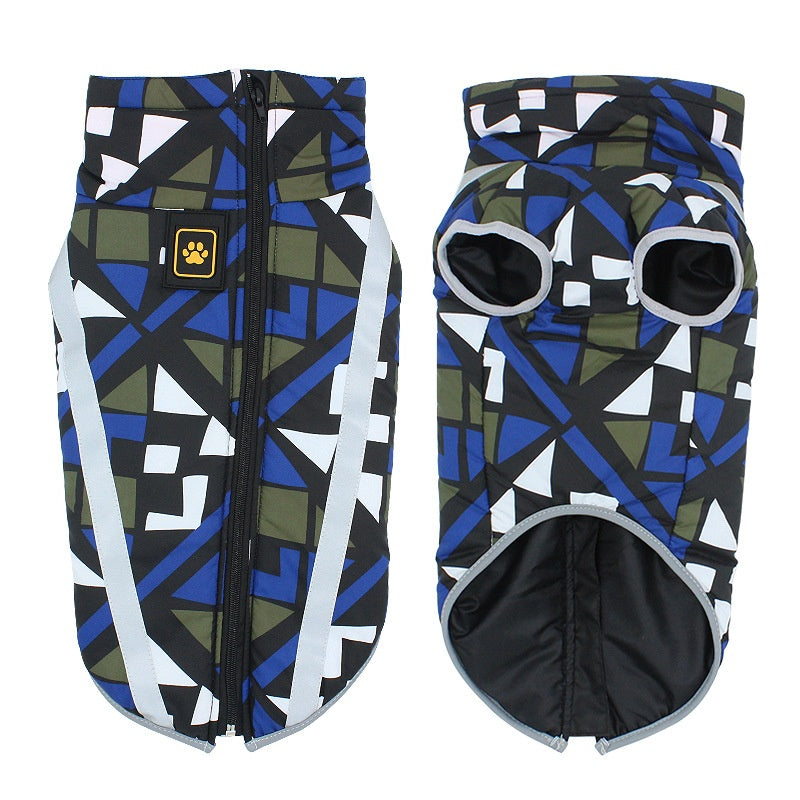 Reflective Warm Thick Dog Shell Jacket