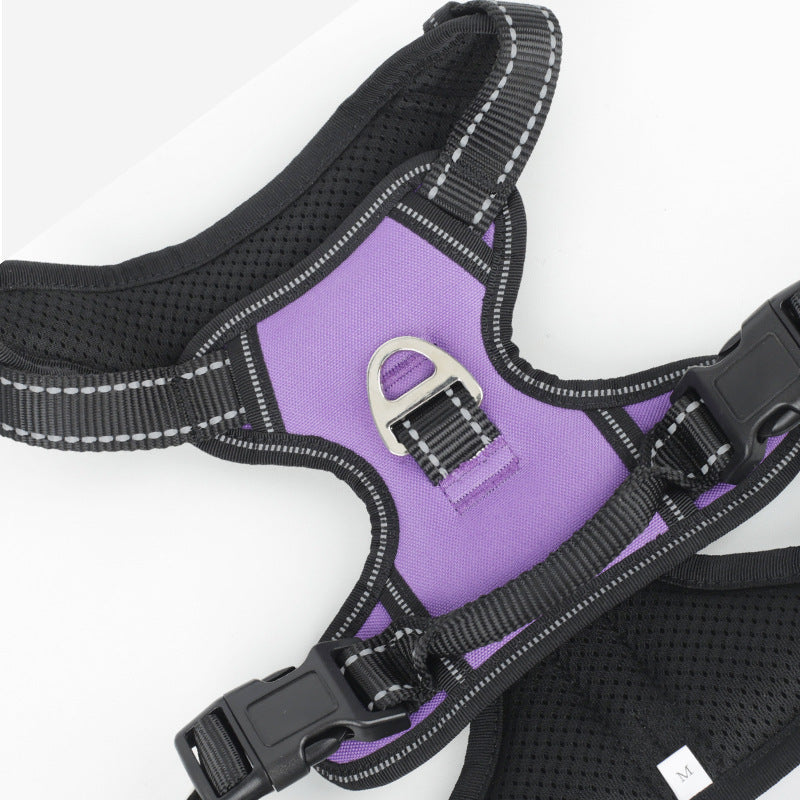 Large Dog Hand Holding Rope Commuting Dog Breast Strap