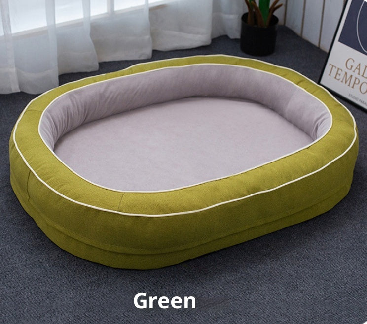 Kennel Four Seasons Universal Oval Large Removable Pet Bed