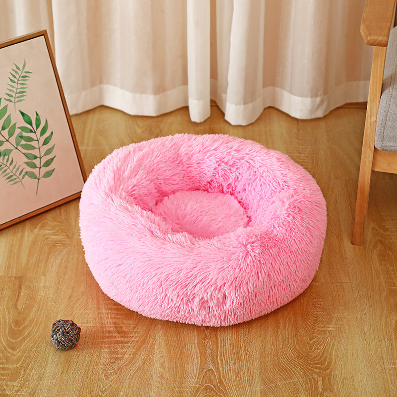 Pet Kennel Plush Long Wool