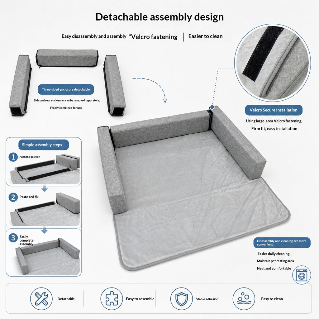 Soft Detachable Pet Sofa Mattress